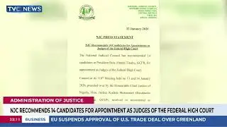 NJC Recommends 14 Candidates For Appointment As Judges Of Federal High Court