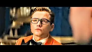 Kingsman 2 The Golden Circle: (2017) Eggsy meets his upcoming family-in-laws, dinner scene