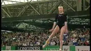 Yulia Lozhecko beam European 2007