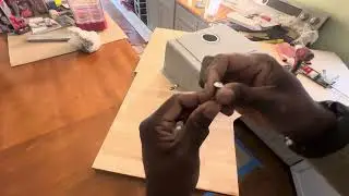 INSTALLING A  BUTCHER BLACK COUNTERTOP 