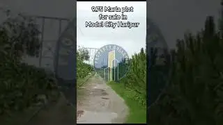 New plot for sale in Model City Haripur