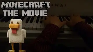 Steve's Lava Chicken but its Sad Piano cover at midnight 