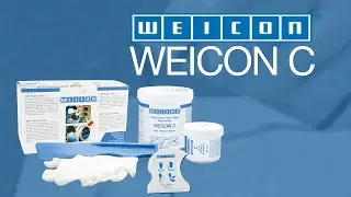 Verguss von Filterkappen | Plastik-Stahl WEICON C
