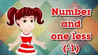 What is One Less Than A Number? | Learn Subtraction -1 With Siya | Basic Maths | Roving Genius