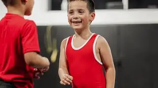 One six-year-old wrestler is making a difference in people's lives