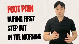 Foot pain first step out in the morning? Plantar fascitis. Here are what you should do