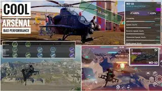 MWT Tank Battles WZ-10 18.000 gold helicopter review all weapon arsenal test range gameplay