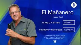 Programa: El Mañanero con Jossie Tizol. Desde la Hacienda 3 Angeles en Adjuntas.