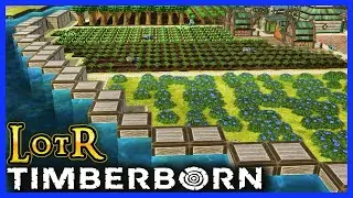 ЭТА ирригационная стратегия СПАСЛА МОЮ КОЛОНИЮ!!! - Timberborn LOTR Ep 3