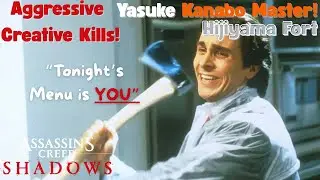PSYCHO KILLS! Yasuke Kanabo Lord!Agressive Creative Stealth/Action Kills & Epic Setups!(KanaboTeppo)