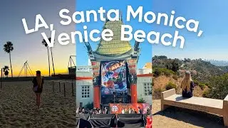 Как провести ОДИН ДЕНЬ в Лос-Анджелесе 🌴 Пирс Санта-Моники, Венис-Бич, Голливуд 🎞️