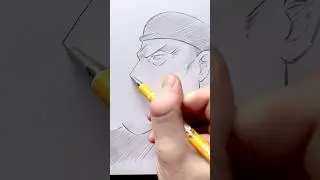 Drawing Whitebeard from One Piece✨ #onepiecememes #art #shorts