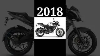 Evolution of Bajaj Pulsar Ns 200 (2012~2022) #shorts #viral #bajajpulsarns200  #evolution #bajaj