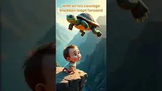 🐢 Shelldon Rescues Baby from Falling off a Cliff | Hero Turtle Saves the Day