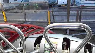 Freddy, Davis and Spencer Stokes - Crash Test (Cedeal Rides Spinning Coaster) Onride