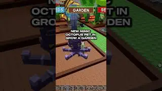NEW MIMIC OCTOPUS PET IN GORW A GARDEN IS OP #roblox #robloxedit #growagarden