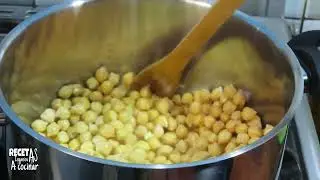 Puré de garbanzos Riquísimo y Nutritivo receta fácil y rápido de preparar/peruvian food