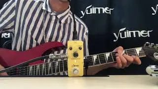 YUIMER Compressor Guitar&Bass Effect Pedal True Bypass