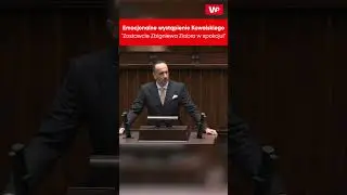 Emocjonalne wystąpienie Janusza Kowalskiego #sejm #kowalski #ziobro