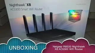 Netgear R8500 Nighthawk X8 AC5300 Triband Wifi Router