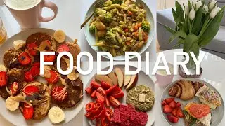 FOOD DIARY 💕| ausgewogen & gesund, 🥗🍟🍎🫐🍓keine Kalorien zählen! #fooddiary #foodlover