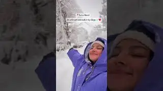 ❄️❤️ #snow #manali #village #himachal #himachalpradesh #hellyaanchal