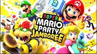 Super Mario Party Jamboree - Mega Tree Wiggler's Tree Party #15 (Boo) [10 Turns]