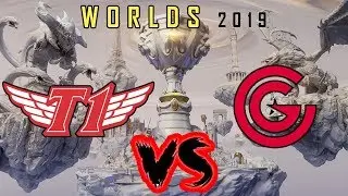 SKT T1 vs CG - Worlds 2019 Group Stage Day 4 - SK Telecom T1 vs Clutch Gaming Highlights