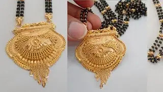Light weight gold mangalsutra designs with weight and price / new gold mangalsutra @Ornament ss