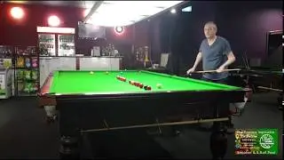 Snooker line up exercise 139 break TC