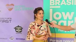 Nutricionista Paty Ayres no evento Brasil Low Carb - Floripa 2021