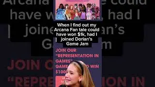 Level Up Your Game: Dorian Game Jam - Showcase representation through captivating storytelling!