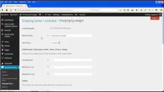 WooCommerce Table Rates Shipping Changing Postage Rates