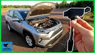 Как заменить катушки зажигания и свечи зажигания на Toyota RAV4 2019+