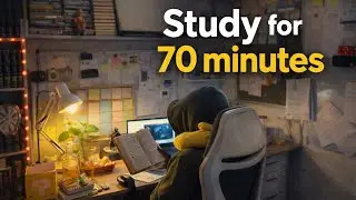ادرس معي ☘️ 📚 70 دقيقة / Study for 70 minutes