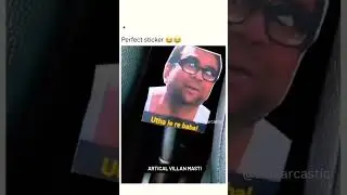 Parfect Sticker | #bollywood #actor# Babu raye |™#Shorts #comedy #Gadi #Parfect Sticker ph