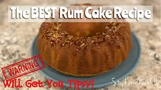 The BEST Rum Cake Recipe | Perfect Holiday Dessert | Proven to get you a little tipsy!