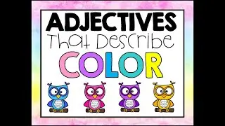 Color Adjectives
