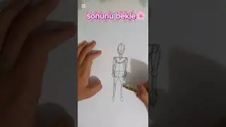 kolay fig&uuml;r &ccedil;izimi 2💓🌺#keşfetbeni&ouml;ne&ccedil;ıkar #diy #yutubeshorts #art