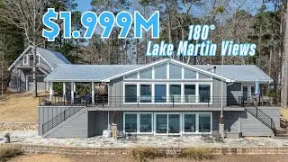 $1.999M Lake Martin Views | Lake Martin Home Tour | Lake Martin Voice Realty
