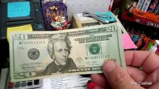 Two Fake $20's compaired to a real $20