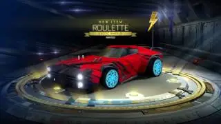 Sky Blue Painted Roulette Wheels! Turbo Crate - Rocket League