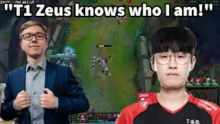 Thebausffs обнаружил, что T1 Zeus копирует его сборку и стиль игры!
