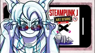 Rivet Sketches - Cyclone with Glasses | Steampunk J