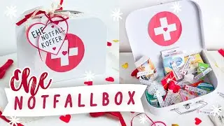 Ehe-Notfallkoffer selber machen | Notfallkorb als Hochzeitsgeschenk | SOS Notfallbox | TRYTRYTRY