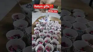 Return Gift idea for kids from paper cup| gift basket idea from paper cup#papercraft#papercup#diy