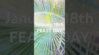 January 18th Feast Day ✝️ #saints #feastday #faith #viral