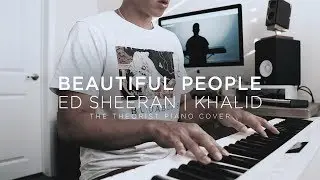 BEAUTIFUL PEOPLE (Ed Sheeran & Khalid) | The Theorist Piano Cover