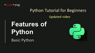 Features of Python 🐍 | Python Tutorial for Beginners in Hindi | Why Python is powerful.