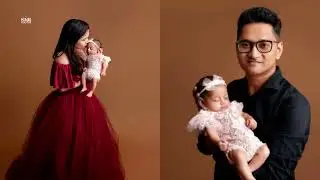 Rayessha & Iddhika Twin Baby Girls Newborn Photoshoot by The Kids Photos